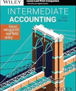 Intermediate Accounting 19th Edition